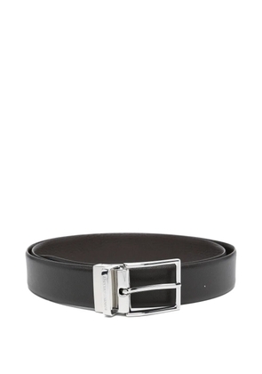 Emporio Armani reversible leather belt - Brown