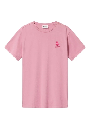 MARANT ÉTOILE Aby logo T-shirt - Pink