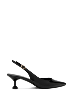 Stuart Weitzman Eva pointed slingback pumps - Black