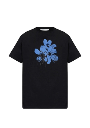 Iceberg floral-print T-shirt - Black