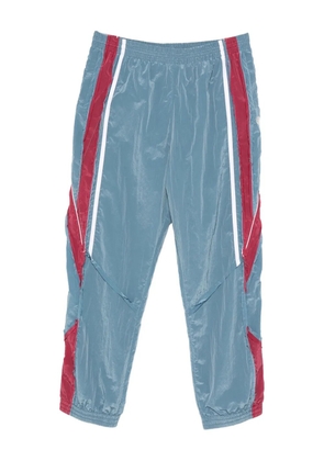 Martine Rose stripe-detail track pants - Blue