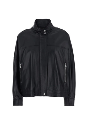 PINKO zip collar jacket - Black