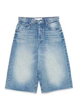 MOTHER cotton denim shorts - Blue