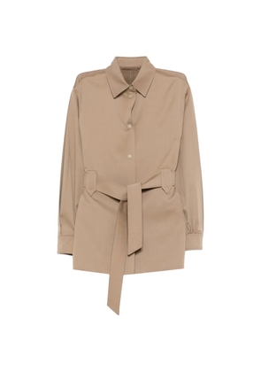 Max Mara belted fitted jacket - Neutrals