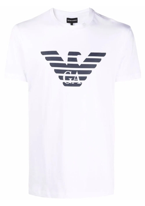 Emporio Armani Eagle-logo T-shirt - White