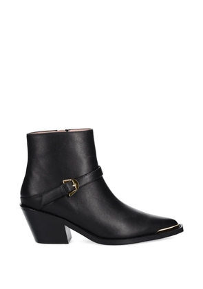 Coccinelle buckle-detail heeled boots - Black