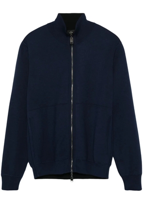 Brioni zip-up cardigan - Blue