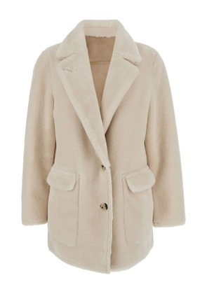 Urbancode button-fastening reversible jacket - Neutrals