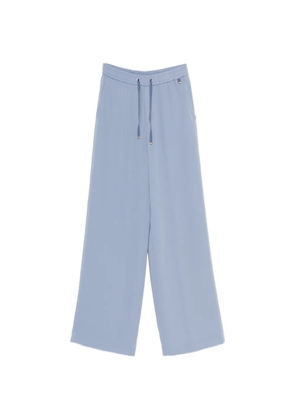 Herno drawstring palazzo pants - Blue