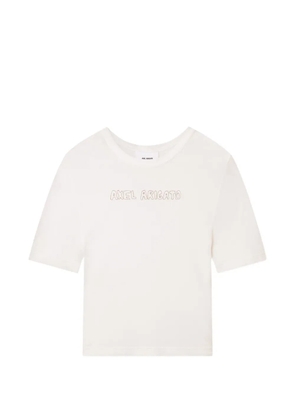 Axel Arigato logo-detail top - White