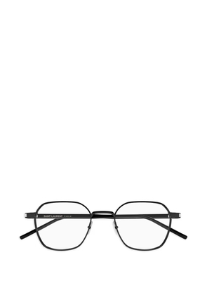 Saint Laurent Eyewear geometric-frame glasses - Black