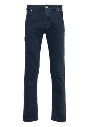 Eleventy low-rise tapered jeans - Blue