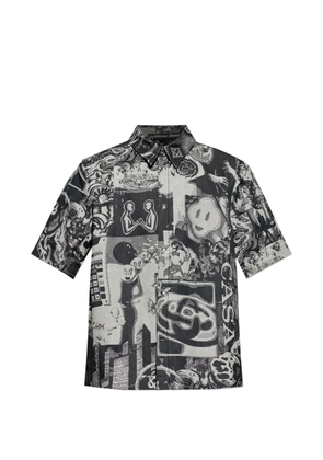 Casablanca printed shirt - Black