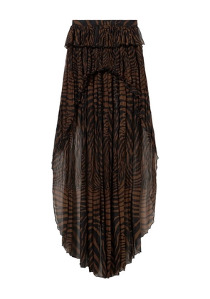 Blumarine asymmetrical skirt - Brown