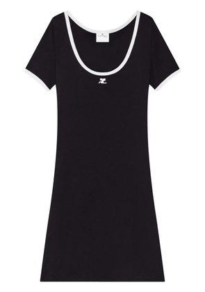 Courrèges Holistic mini dress - Black