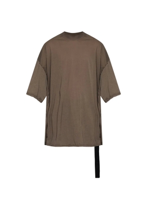 Rick Owens DRKSHDW seam T-shirt - Brown