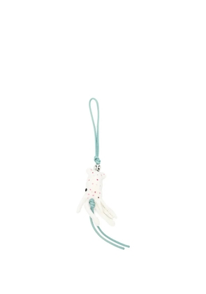 LOEWE x Suna Fujita octopus keyring - White