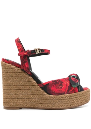 Dolce & Gabbana 90mm Lolita sandals - Red