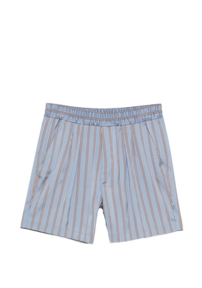 TOM FORD striped-pattern shorts - Blue