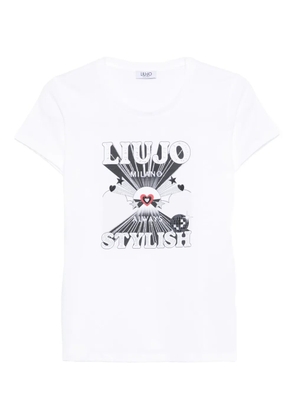 LIU JO graphic-print T-shirt - White