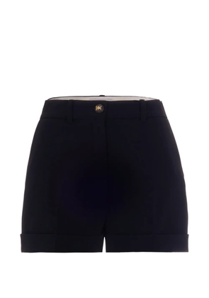 Elisabetta Franchi button-fastening shorts - Black