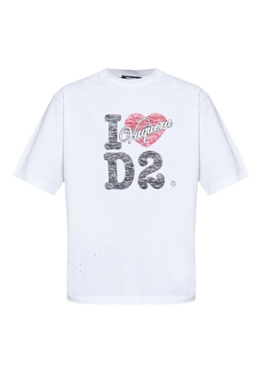 DSQUARED2 x Vaquera cotton T-shirt - White