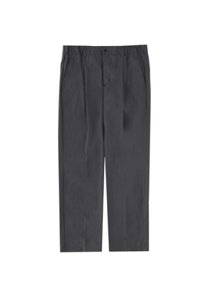 Herno belt-loop pleated trousers - Grey