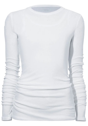 Proenza Schouler Roger draped T-shirt - White