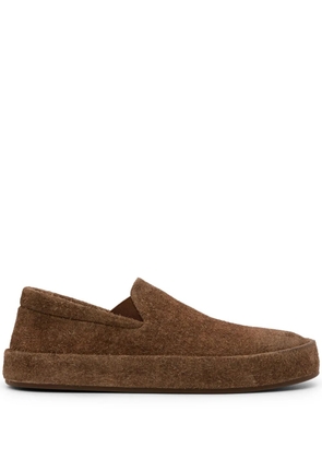 Marsèll Cassapelle wool round-toe loafers - Brown