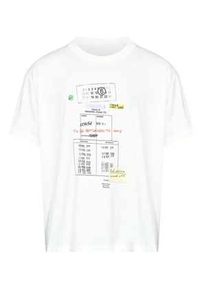 MM6 Maison Margiela crew-neck T-shirt - White