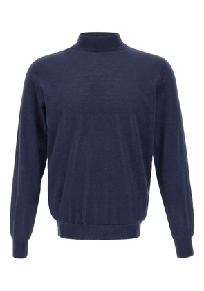 Filippo De Laurentiis high-neck sweater - Blue