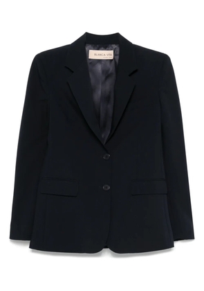 Blanca Vita single-breasted blazer - Blue