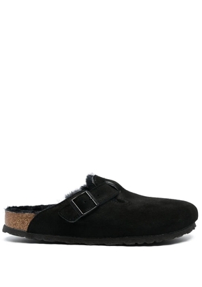 Birkenstock Boston shearling slippers - Black