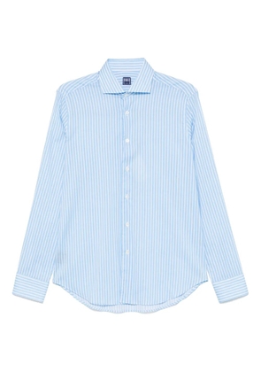 Fedeli striped shirt - Blue