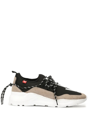 Ports V lace-up low top sneakers - Black