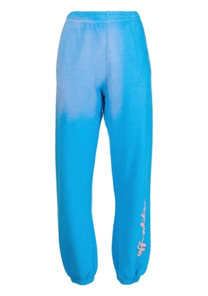 Off-White Painter logo-print track pants - Blue