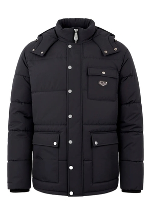 Philipp Plein hooded-puffer jacket - Black