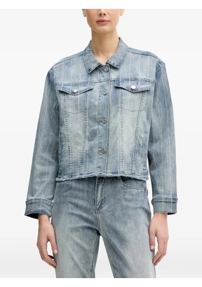 Joseph Ribkoff button embellished-detail jacket - Blue