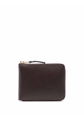 Comme Des Garçons Wallet grained leather wallet - Brown