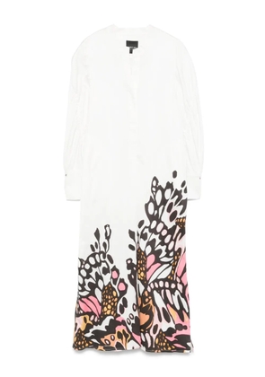 MARCCAIN printed maxi dress - White