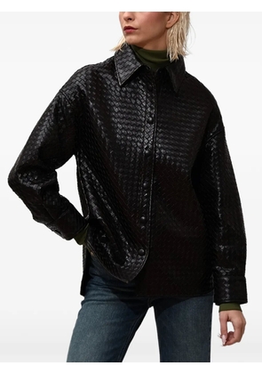 Poche Paris woven jacket - Brown