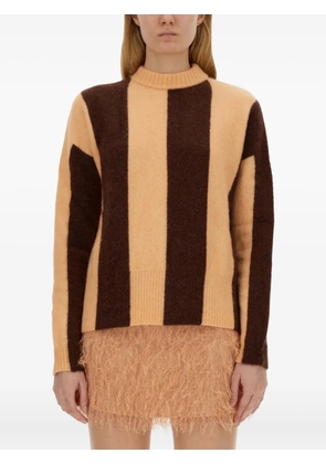 Alysi striped sweater - Brown