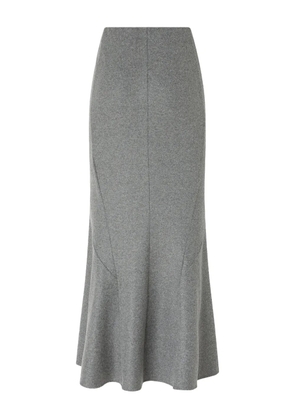 PINKO fishtail midi skirt - Grey