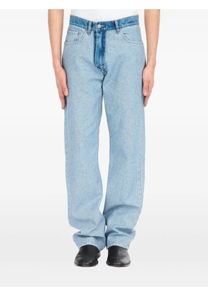 MM6 Maison Margiela inside-out straight-leg jeans - Blue