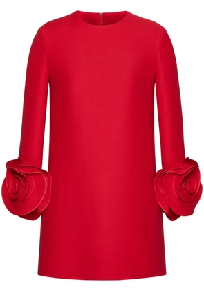 Valentino Garavani crepe couture short dress - Red