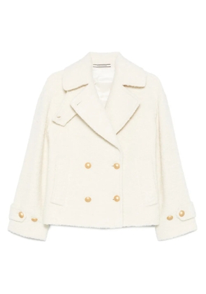 Tagliatore double-breasted buttoned jacket - Neutrals