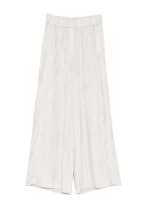 Peserico elastic-waist trousers - Neutrals