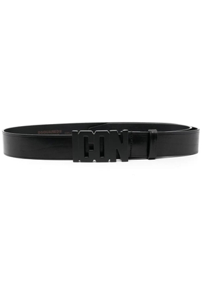 DSQUARED2 Icon-plaque belt - Black
