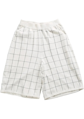 Frenckenberger cashmere shorts - White