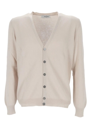 Gran Sasso v-neck cardigan - Neutrals